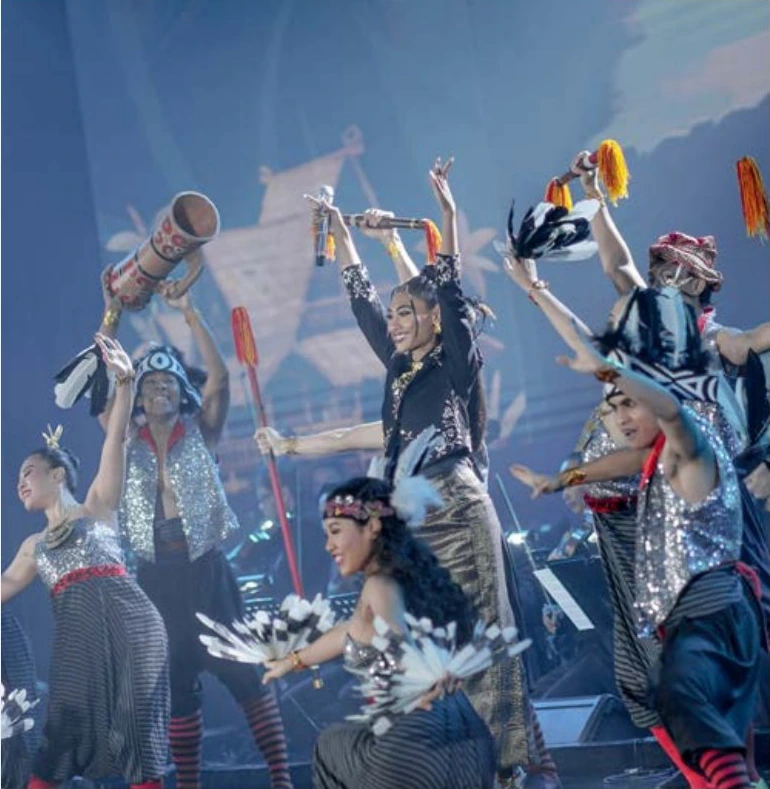 Cultural performance at Pertamina Learning Fest 2024