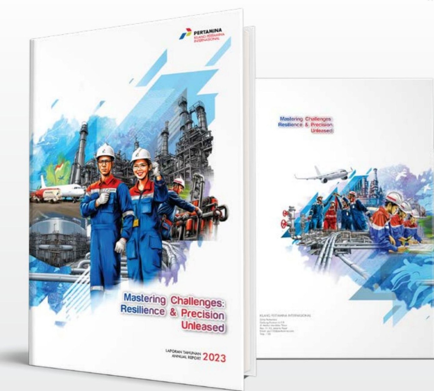 Design for Annual Report 2023 PT Kilang Pertamina Internasional
